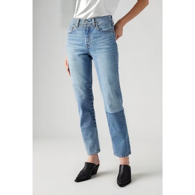 Levi's 501 Jeans Clean Craft Clean Craft Maat: W23L30 | Straight Jeans Outlet | Dames | Blauw