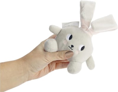 Beeztees Puppy Canina - Puppy Speelgoed - Puppyknuffel - Hondenspeelgoed - Grijs