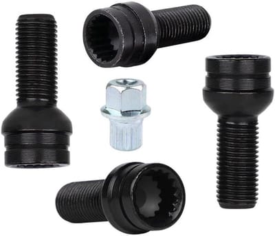 4 stuks wielbouten M14 x 1.5mm voor wielmoeren set - Duurzaam en