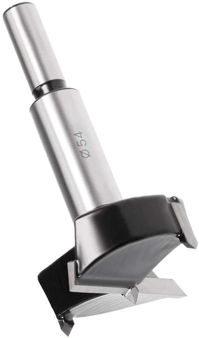Dailygoods - Houtgat Zaag - Forstner Boorbit - 54mm - Hinge Gat Boren - Tungsten Carbide - Professioneel Gereedschap - Geschikt voor Houtbewerking