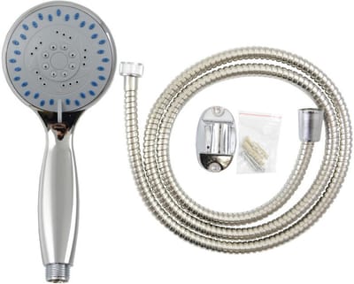 B-Home Douchekop 3 in 1 functie - met doucheslang 150 cm - Zilver - Douchekoppensets - Badkameraccessoires