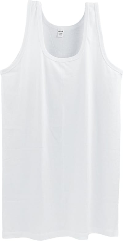 Onderhemd - SQOTTON® - King size - Wit - 4XL/5XL