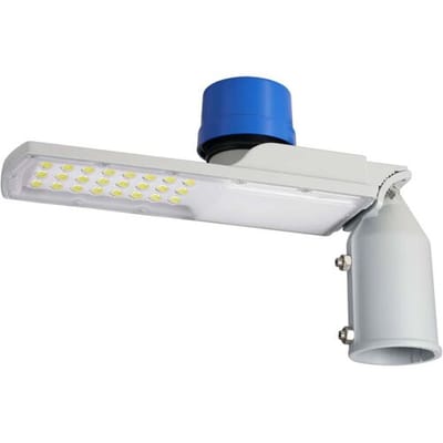 Sygonix SY-5972858 LED-straatlantaarn Energielabel: C (A - G) SMD LED LED vast ingebouwd 30 W Grijs