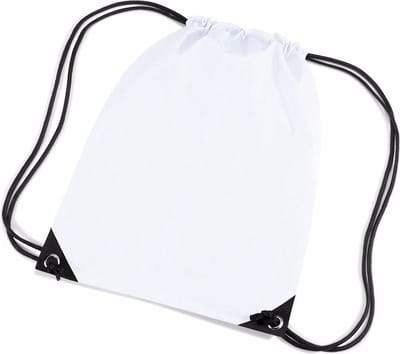 Witte Rugzak - Kinderen - Gymtas - Wit
