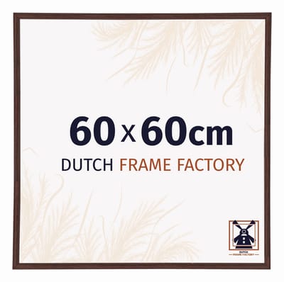 Fotolijst 60x60 cm - Kunststof - Bruin - Angers