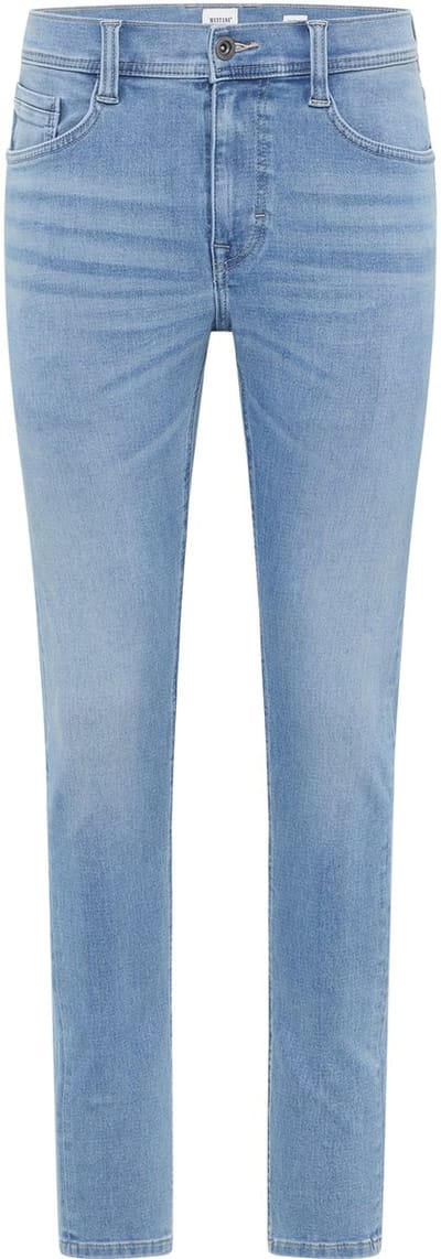 Mustang jeans - Heren Jeans - Heren - W40 X L32 - Licht blauw - Katoen - 1013709-5000-Oregon Slim K