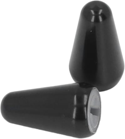 Guitar Pickup Switch Caps voor 3-Weg en 5-Weg Rocker Switchen - Vervangende Knoppen voor Stijlvolle Elektrische Gitaren (Zwart)