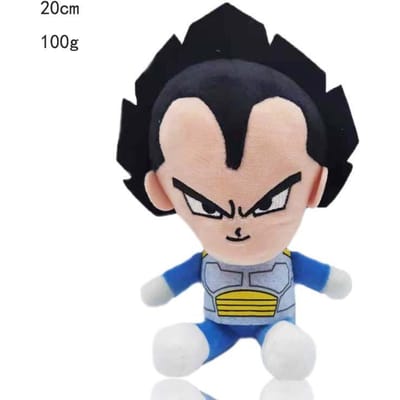 20cm Japanse Anime Pluche Poppen Super Saiyan Goku Vegeta Piccolo Trunks Gohan Knuffels 20cm