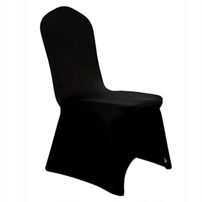 Ubieramy Meble - Banketstoel Hoes - Zwart - Elastisch