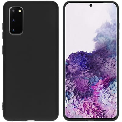 imoshion Hoesje - Geschikt voor Samsung Galaxy S20 - Color Backcover - Zwart