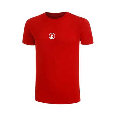 Quiet Please Receiver T-shirt Jongens-Rood,Wit
