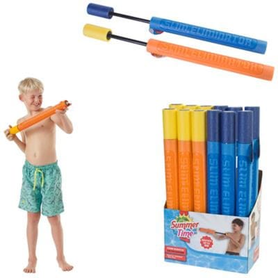 Waterpistool - Foam - 54cm - Oranje of blauw - Willekeurig geleverd