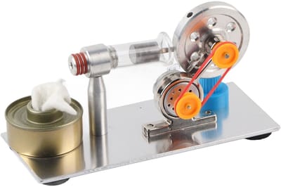 Dailygoods - Hands on Stirling Engine - Modelbouw - Educatief speelgoed - Miniatuur motor - Innovatief leren - Geschikt voor kinderen - 1 cm