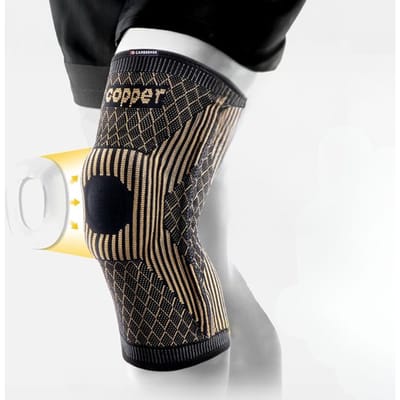 Caresense Kniebrace - Patellabrace - Voor Artritis - Verlichting van Gewrichtspijn - Kniebrace voor Volwassenen - Maat L