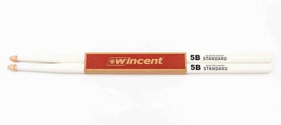 Wincent W-5BCW drumstokken 5B White