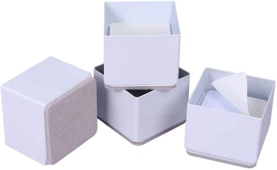Dailygoods- Meubelverhoging 3,5 cm - Meubelverhoger rond - Meubelverhoger hout - Meubelverhogers 10 cm - Meubelverhogers 15 cm - Ondersteunt 50.000 lbs