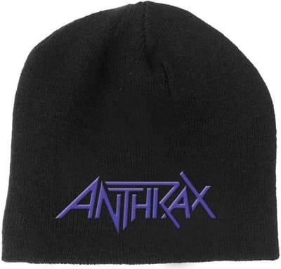 Anthrax - Logo Beanie Muts - Zwart