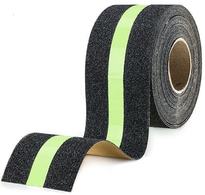 Volume Non-Slip Glow in the Dark Tape voor Trappen - Waterdicht, Zelfklevend en Veiligheidstape (5cm x 5m)