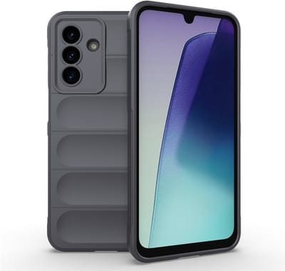 Coverup Hoesje - Geschikt voor Samsung Galaxy A17 Hoesje - Coverup Hands-On Rugged Back Cover - Grijs