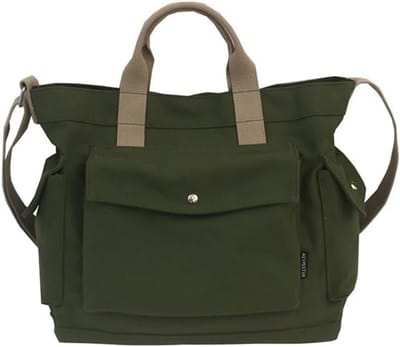 Grote Katoenen Tassen Set - Duurzame Canvas Shopper voor Dames