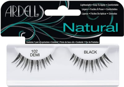 Ardell Natural Lashes 102 Demi Black 1 paar