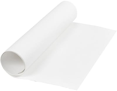 CC Faux Leather Papier Rol 100x50 cm Wit