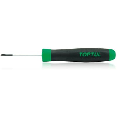 Kruiskopschroevendraaier TOPTUL PH00, lengte: 50mm, nauwkeurig