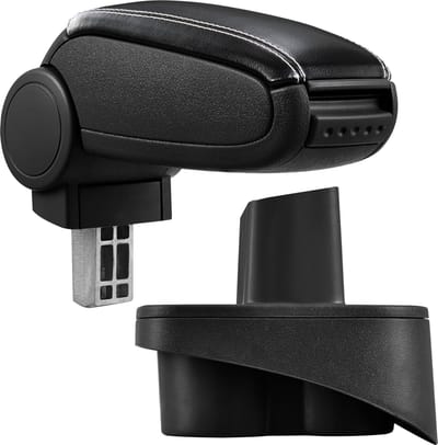 Armsteun Mercedes A W168 03-2001-2004 zwart met wit stiksel