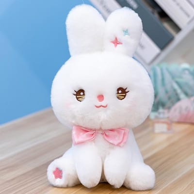 55cm Peep Bunny Pluche Speelgoed Zacht Knuffeldier Ster Wortel Konijn Pop Paasgeschenk Woondecoratie Schattig Kussen 50cm