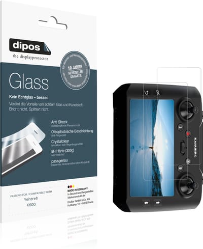 dipos – 2x Pantserfolie geschikt voor Yehtreh K600 | 9H Screenprotector