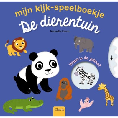 De Dierentuin - Mijn Kijk- Speelboekje - Nathalie Choux