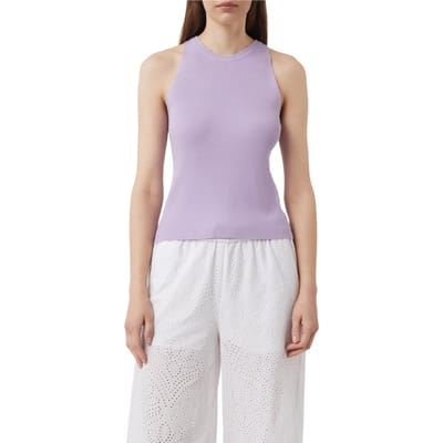 Comma Pullover Lilac Maat: 40 | Wijde Broeken Outlet | Dames | Wit