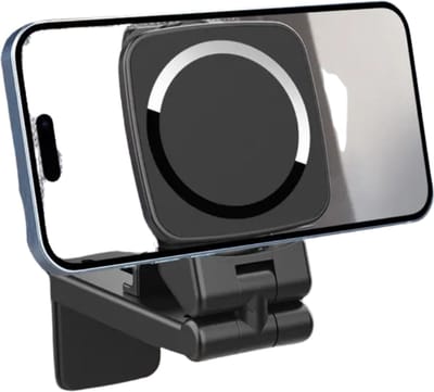 Nivard Telefoonhouder Vliegtuig - Reizen - Bureau - Tafel - Trein - Auto - Koken - Multifunctioneel - Universeel - Zwart