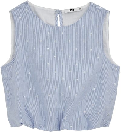 WE Fashion Meisjes top met glittergaren