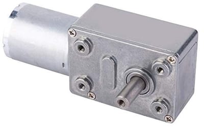 Dailygoods - Worm Gear Motor - 24V DC Motor - Sterke en Stille Motor - 5-150RPM - Geschikt voor Diverse Toepassingen - Hoogwaardige Prestaties - Compa...