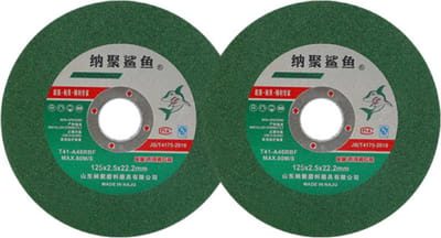 Slijpschijf - Slijpschijf 125 mm - 10 stuks - EXTRA dik - 125x2,5x22,2mm - Doorslijpschijven 125mm metaal - Slijpschijf metaal - Haakse slijper - Metalen