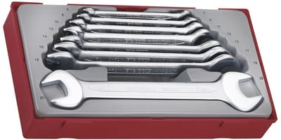 TengTools steeksleutelset 6-22mm (8 delig) in tray TT6208