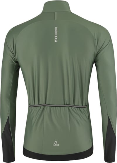 Loeffler wielrenshirt lange mouwen M Bike L/S Jersey Linus Hotbond® RF - Pine Groen