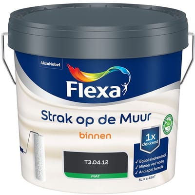 Flexa - Strak Op De Muur Binnen Mat - T3.04.12 - Mengverf - 5 L