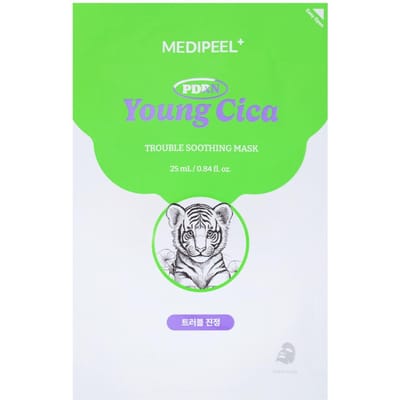 MEDI-PEEL Young Cica PDRN Masque Apaisant Imperfections 25ml masque en tissu apaisant