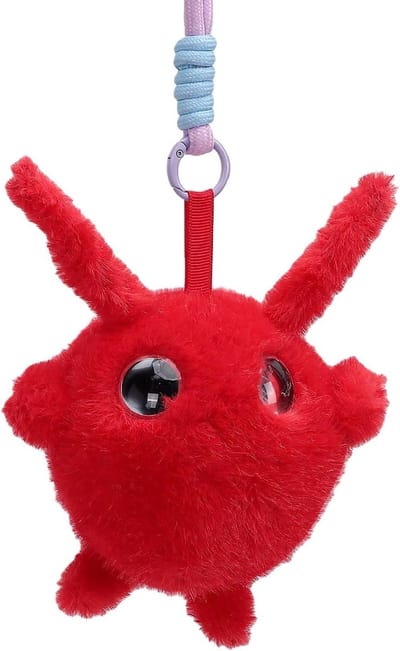 AI Knuffel - Pratende metgezel - Interactief leren - Meertalige gesprekken - 10x10cm - Grijs