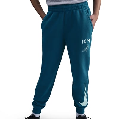 Nike Killian MB Club Fleece pantalon Enfants Bleu canard