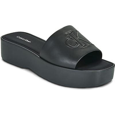 Sandalen met sleehak Calvin Klein Jeans FLATF SNDL LTH MG
