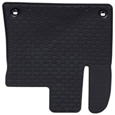 vidaXL Automat 2 pcs Zwart Rubber