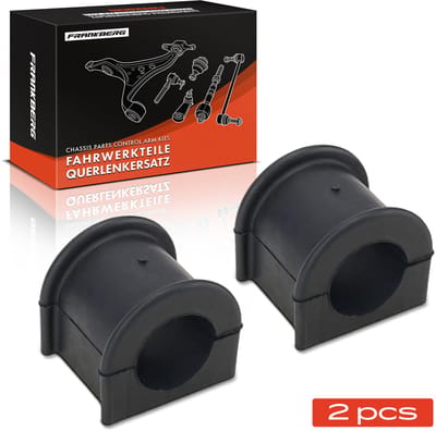 Frankberg 2x stabilisatorrubber rubberbus draagarm links/rechts