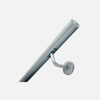 Aluminium Wand Steunbalk voor Trap en Gang - Inclusief Bevestigingsmateriaal