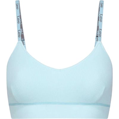 Lee Dames Alvina V-hals Bralette (Zacht Blauw)
