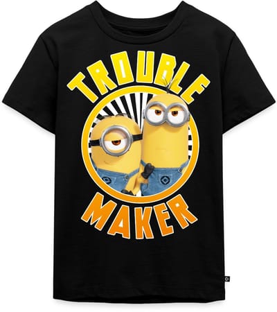 Minions Twee Minions Trouble Maker Premium T Shirt Kinderen