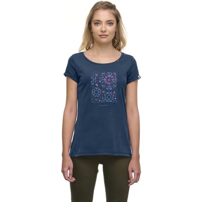 T-shirt dames Ragwear Florah Mosaic Gots