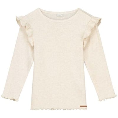 Prénatal baby shirt Light Brown Melange 56 dames